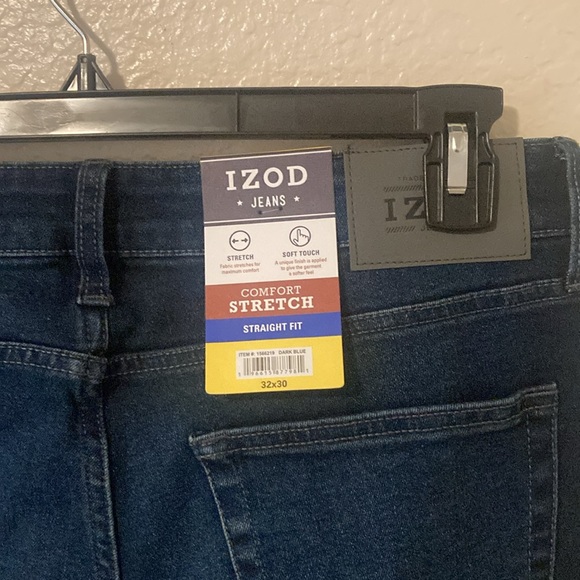 IZOD Deep Indigo Denim Pants - Picture 4 of 4